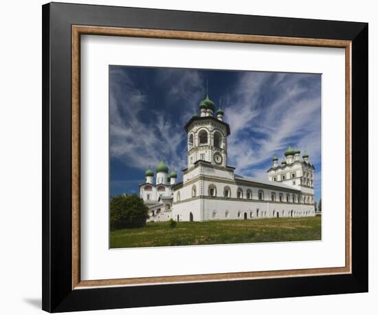 Nikola-Vyazhischi Convent, Novgorod Oblast, Veliky Novgorod, Russia-Walter Bibikow-Framed Photographic Print