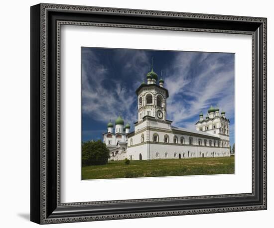 Nikola-Vyazhischi Convent, Novgorod Oblast, Veliky Novgorod, Russia-Walter Bibikow-Framed Photographic Print