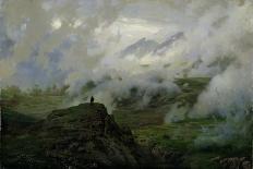 Mount El'Brus, Russia, 1894-Nikolai Aleksandrovich Yaroshenko-Mounted Giclee Print