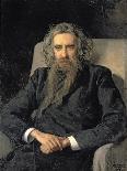 Portrait of Vladimir Sergeyevich Solovyov-Nikolai Aleksandrovich Yaroshenko-Giclee Print