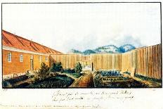 Courtyard in the Peter Prison, 1832-Nikolai Alexandrovich Bestuzhev-Giclee Print