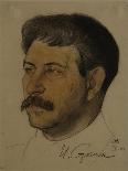 Portrait of Martin Andersen Nexo (1869-195), 1922-Nikolai Andreevich Andreev-Giclee Print