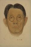 Portrait of Sen Katayama (1859-193), 1922-Nikolai Andreevich Andreev-Framed Giclee Print