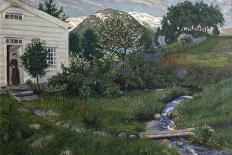 Kari at Sunde; Kari Paa Sunde-Nikolai Astrup-Giclee Print