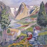 May Moon, 1908-Nikolai Astrup-Giclee Print