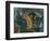 Nikolai Astrup, Midsummer fire-Nikolai Astrup-Framed Giclee Print