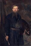 Portrait of the Painter Yefim Yefimovich Volkov (1844-192), 1885-Nikolai Dmitrievich Kuznetsov-Framed Giclee Print