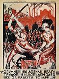 Russia: Soviet Poster, 1920-Nikolai Kogout-Framed Premier Image Canvas