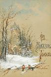 Design for New Year Card, 1896-Nikolai Konstantinovich Konstantinov-Mounted Giclee Print