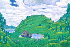 Yam-Zo Lake, 1937-Nikolai Konstantinovich Rerikh-Giclee Print