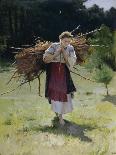 Harvest in Ukraine, 1886-Nikolai Kornilovich Pimonenko-Framed Giclee Print