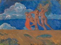 Nude, 1920-Nikolai Pavlovich Ulyanov-Framed Giclee Print