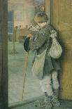 At the School Door, 1897-Nikolai Petrovich Bogdanov-Belsky-Framed Giclee Print