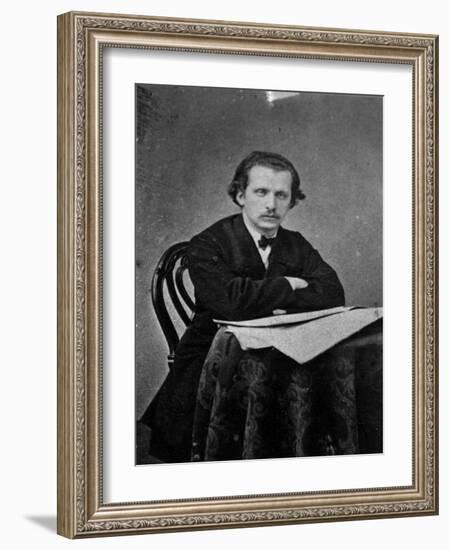 Nikolai Rubinstein, Russian Pianist and Composer, C1880-C1881-null-Framed Giclee Print