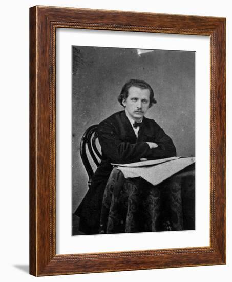 Nikolai Rubinstein, Russian Pianist and Composer, C1880-C1881-null-Framed Giclee Print