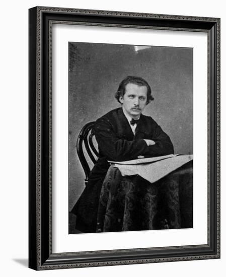 Nikolai Rubinstein, Russian Pianist and Composer, C1880-C1881-null-Framed Giclee Print