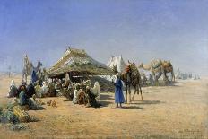 Bedouins with Tents Near Cairo, 1876-Nikolaj Jegorowitsch Makovskij-Giclee Print