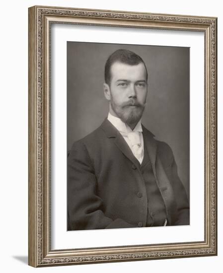 Nikolay Aleksandrovich Tsar Nicolas II Ruled 1894-1917-Downey-Framed Photographic Print