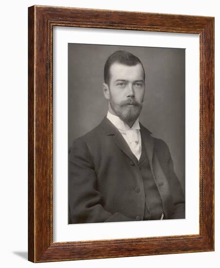 Nikolay Aleksandrovich Tsar Nicolas II Ruled 1894-1917-Downey-Framed Photographic Print