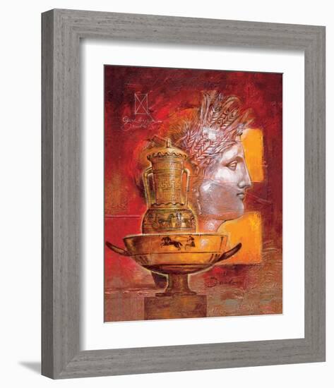 Nikosthenes' Pottery-Joadoor-Framed Art Print