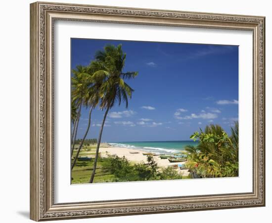 Nilaveli Beach and the Indian Ocean, Trincomalee, Sri Lanka, Asia-Peter Barritt-Framed Photographic Print