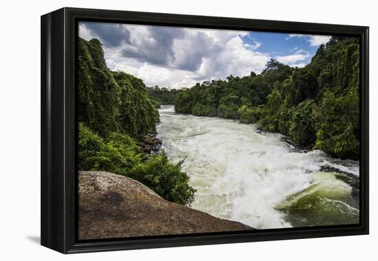 Nile Falls Near Jinja, Uganda, East Africa, Africa-Michael-Framed Premier Image Canvas