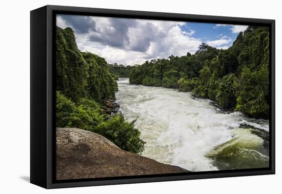 Nile Falls Near Jinja, Uganda, East Africa, Africa-Michael-Framed Premier Image Canvas