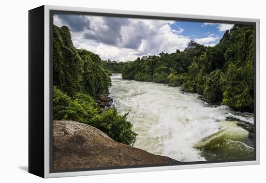 Nile Falls Near Jinja, Uganda, East Africa, Africa-Michael-Framed Premier Image Canvas