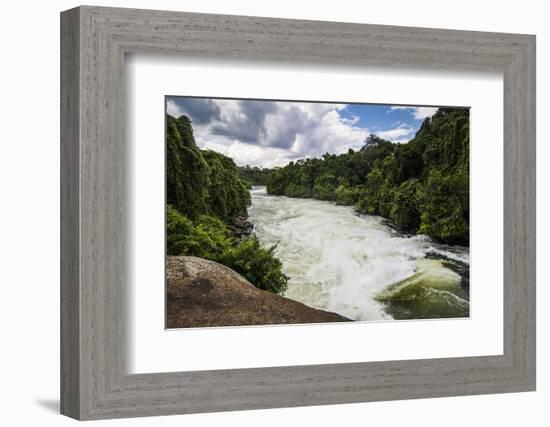 Nile Falls Near Jinja, Uganda, East Africa, Africa-Michael-Framed Photographic Print