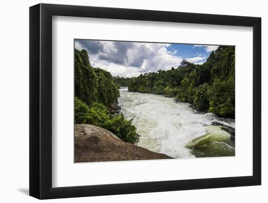 Nile Falls Near Jinja, Uganda, East Africa, Africa-Michael-Framed Photographic Print