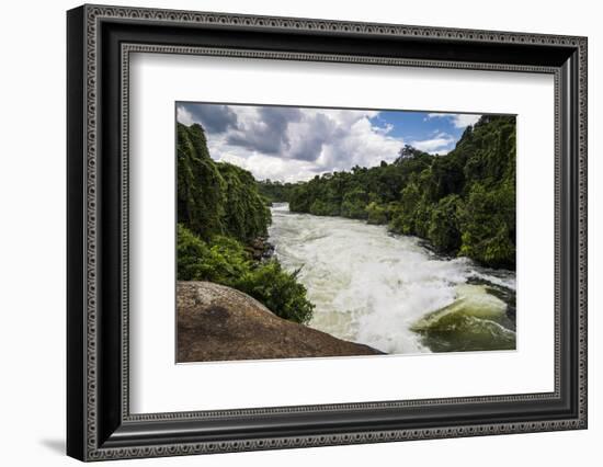 Nile Falls Near Jinja, Uganda, East Africa, Africa-Michael-Framed Photographic Print