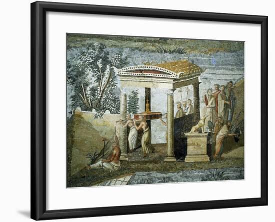 Nile Mosaic-null-Framed Giclee Print