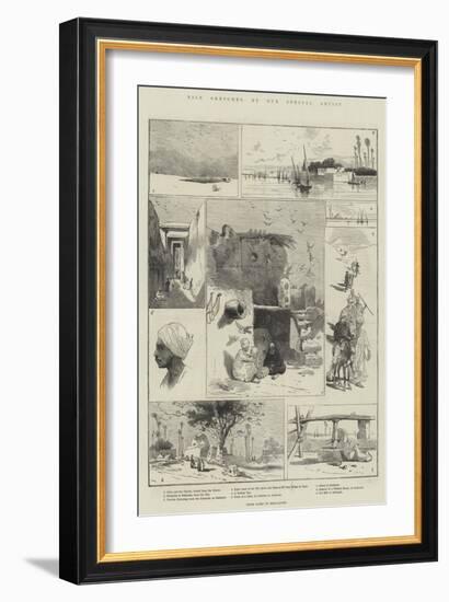 Nile Sketches-null-Framed Giclee Print