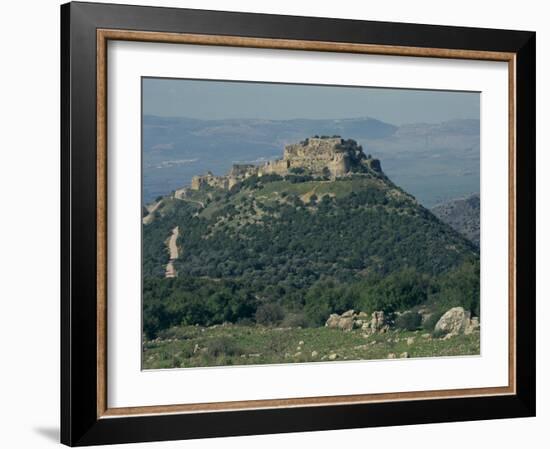 Nimrod Crusader Fort, Galilee Panhandle, Upper Galilee, Israel, Middle East-Eitan Simanor-Framed Photographic Print