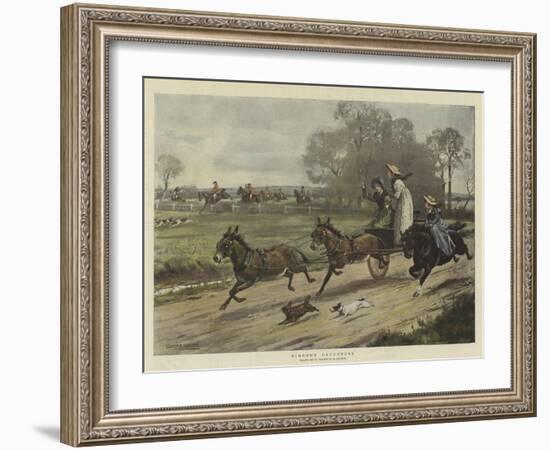 Nimrod's Daughters-George Goodwin Kilburne-Framed Giclee Print