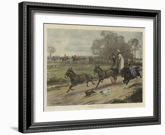 Nimrod's Daughters-George Goodwin Kilburne-Framed Giclee Print