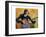 Nina Hamnett (1890-1956) with Guitar, c.1917/18-Roger Eliot Fry-Framed Giclee Print