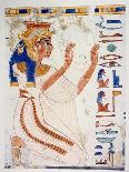 Young Woman with Duck, Copy of Fresco from Tomb of Ipouy, Thebes-Nina M. Davies-Giclee Print