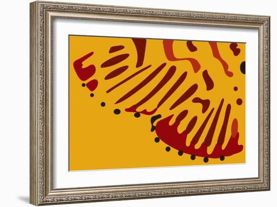 Nina Markings-Belen Mena-Framed Giclee Print