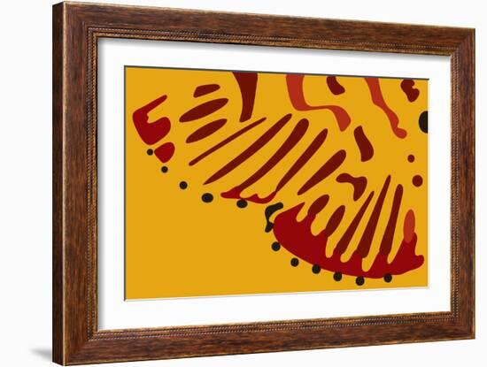 Nina Markings-Belen Mena-Framed Giclee Print