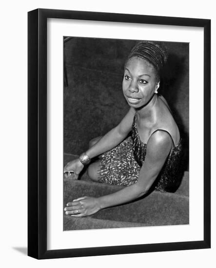 Nina Simone--Framed Photo