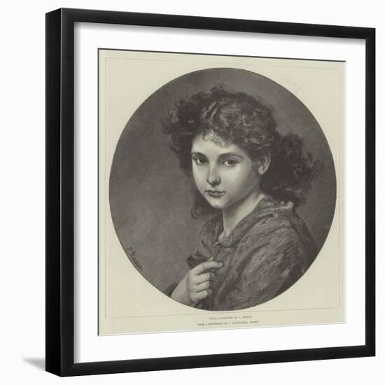 Nina-Ludwig Knaus-Framed Giclee Print