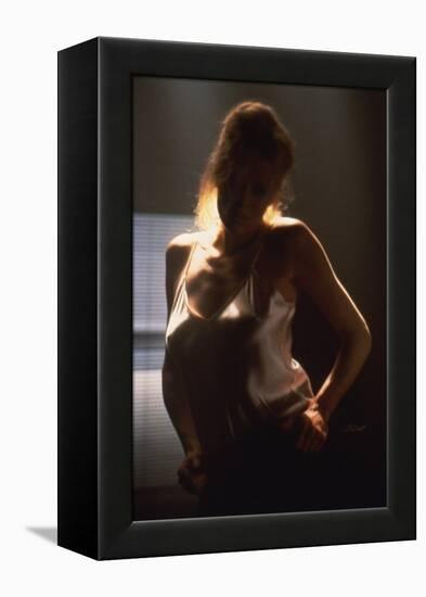 NINE 1/2 WEEKS, 1986 directed by ADRIAN LYNE Kim Basinger (photo)-null-Framed Stretched Canvas