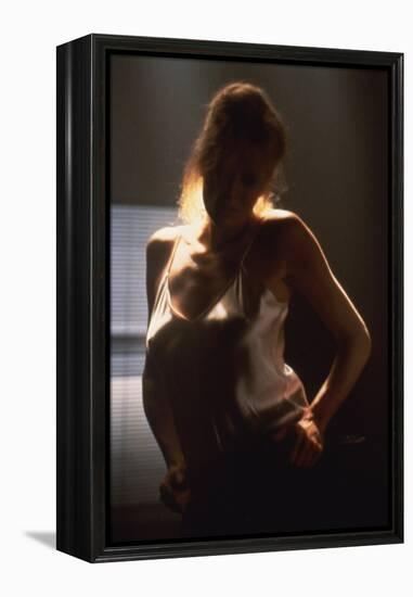 NINE 1/2 WEEKS, 1986 directed by ADRIAN LYNE Kim Basinger (photo)-null-Framed Stretched Canvas