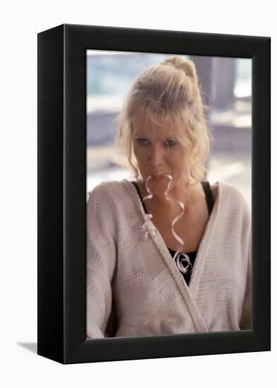 NINE 1/2 WEEKS, 1986 directed by ADRIAN LYNE Kim Basinger (photo)-null-Framed Stretched Canvas