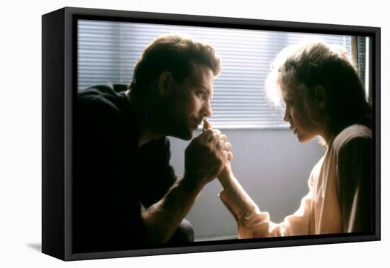 NINE 1/2 WEEKS, 1986 directed by ADRIAN LYNE Mickey Rourke and Kim Basinger (photo)-null-Framed Stretched Canvas