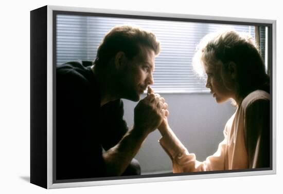 NINE 1/2 WEEKS, 1986 directed by ADRIAN LYNE Mickey Rourke and Kim Basinger (photo)-null-Framed Stretched Canvas