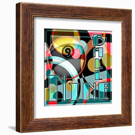 Nine Ball Pool-null-Framed Giclee Print