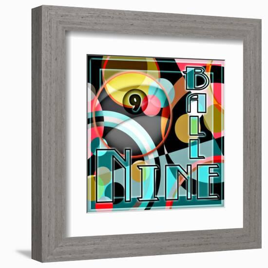 Nine Ball Pool-null-Framed Giclee Print