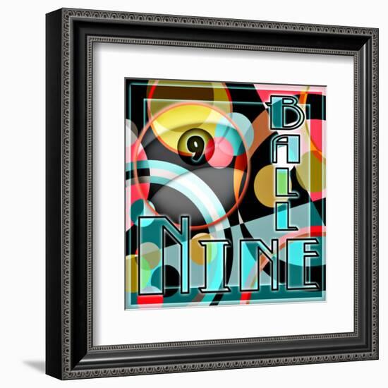 Nine Ball Pool-null-Framed Giclee Print